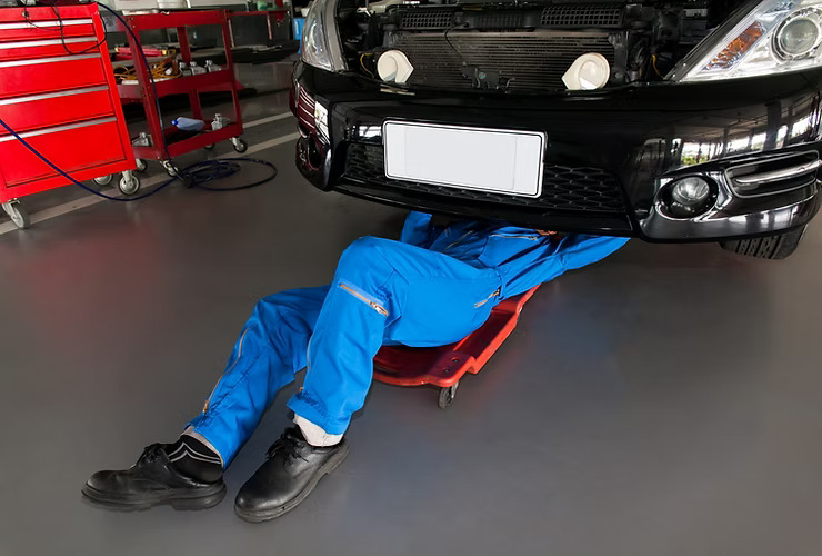 Plancher époxy garage